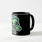 Mug Mignon, zombie de dessin animé (Devant droit)