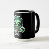 Mug Mignon, zombie de dessin animé (Devant droit)