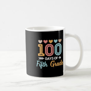 Mug Mignonne 100 Jours De 5E Année Enseignant Élèves E