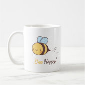 Mug Mignonne Abeille Heureuse Pun Positif (Gauche)
