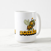 Mug Mignonne abeille zombie (Devant droit)