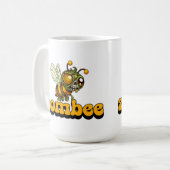 Mug Mignonne abeille zombie (Devant gauche)