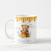 Mug Mignonne abeilles avec Mama Bear cadeau pour maman (Gauche)