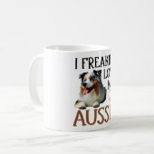 Mug Mignonne amour Mon Chien Aussie (Devant gauche)