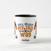 Mug Mignonne Beagle Chiot Vous Faites Mon Baguette De  (Centre)