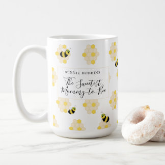Mug Mignonne Bee et Honeycomb Mommy to Bee Baby shower