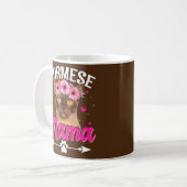 Mug Mignonne Birmane Mama Chat Maman Maman Fête de la  (Devant gauche)