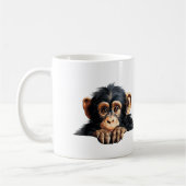 Mug Mignonne boue de singe (Gauche)