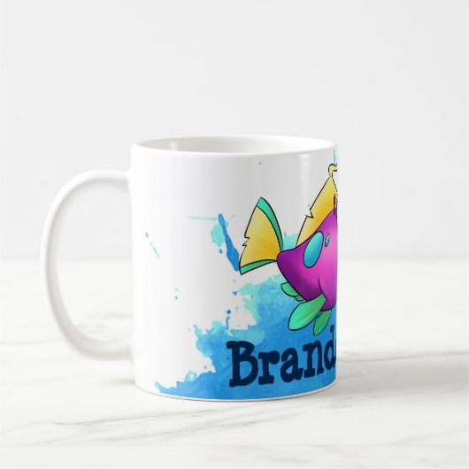 Mug Mignonne bouillie de poisson pourpre (Gauche)