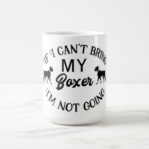 Mug Mignonne Boxer Chien Puppy Papa - Boxer Chiens Amo