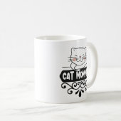 Mug Mignonne chat maman amoureux des animaux animal de (Devant droit)