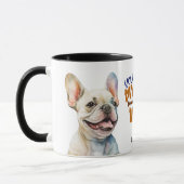 Mug Mignonne Chien à queue française, tu fais mon sac (Gauche)