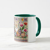 Mug Mignonne/Colorée Printemps/Pâques (Devant droit)