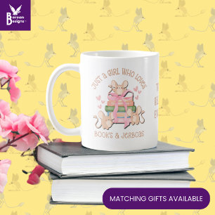Mug Mignonne Coquette JUSTE UNE FILLE QUI AIME LE JERB