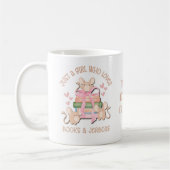 Mug Mignonne Coquette JUSTE UNE FILLE QUI AIME LE JERB (Gauche)