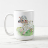 Mug mignonne dame de mouton (Gauche)