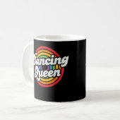 Mug Mignonne Dancing Queen Roller Disco les années 70 (Devant gauche)