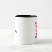 Mug Mignonne définition de mère en art de mots (Centre)