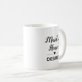 Mug Mignonne d'honneur avec nom cadeau de la fête nupt (Devant droit)