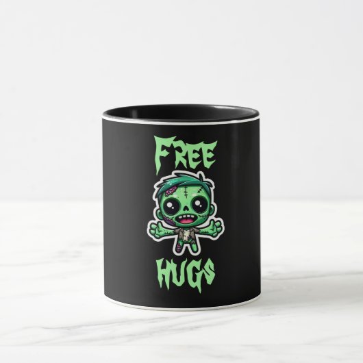 Mug Mignonne, drôle de zombie (Centre)