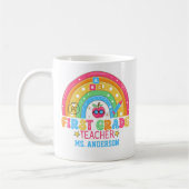 Mug Mignonne Enseignant de première année Personnalisé (Gauche)