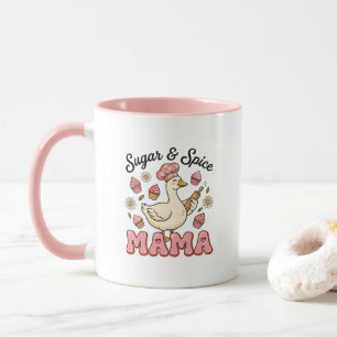 Mug Mignonne épice de sucre oie Maman