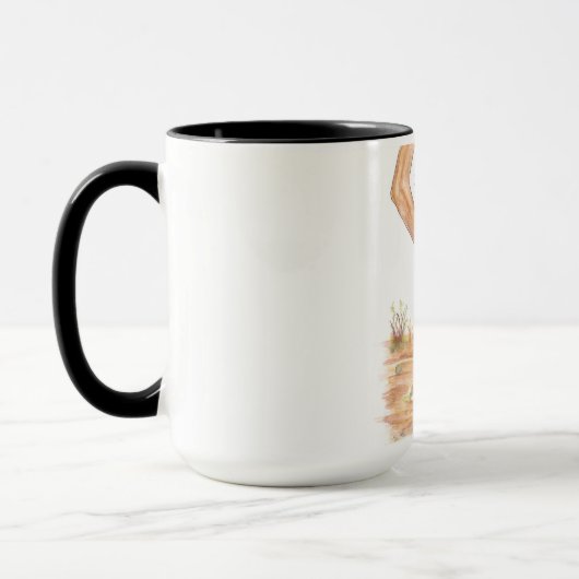 Mug Mignonne et colorée bouge à bec (Gauche)
