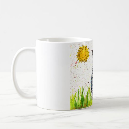 Mug Mignonne et colorée bouge à bec (Gauche)