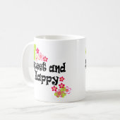 Mug Mignonne et heureuse (Devant gauche)