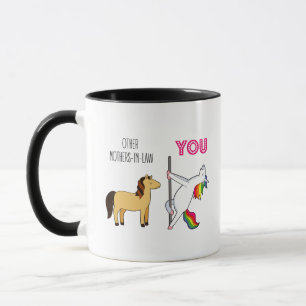Mug Mignonne Faveur De Mariage Pour Mère En Droit, Drô