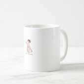 Mug Mignonne fille chibi d'anime Bonne ambiance unique (Devant droit)