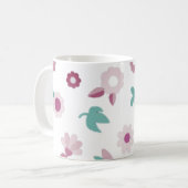 Mug mignonne, fleurs, nature (Devant gauche)