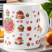 Mug 💗 mignonne fraise 🍓 🥨