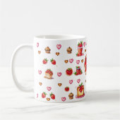 Mug 💗 mignonne fraise 🍓 🥨 (Gauche)