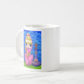 Mug Mignonne Genie Belly Dancer Doll Girl avec les gra (Devant gauche)