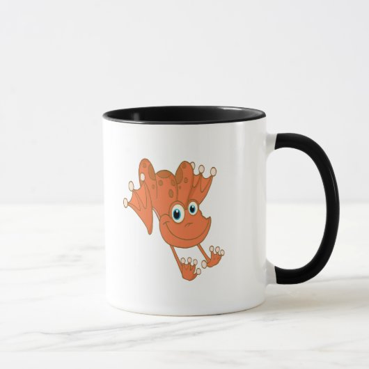 Mug mignonne grenouille orange sauce (Droite)