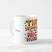 Mug Mignonne infirmière drôle de l'USIN (Devant gauche)