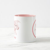 Mug Mignonne J'aime les cochons ajouter un message mon (Centre)