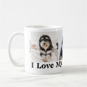 Mug Mignonne J'Aime Mon Bernedoodle 3 modèle photo (Gauche)