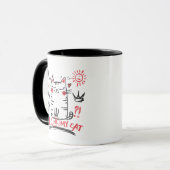 Mug Mignonne, j'aime mon chat (Devant gauche)