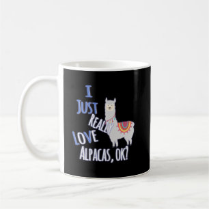 Mug Mignonne J'Aime Vraiment Les Alpacas, OK ?