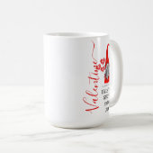 Mug Mignonne Je T'Aime Gnome Matière Ce Valentines Jou (Devant droit)