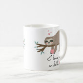 Mug Mignonne Je t'aime un petit jeu de mots (Devant droit)