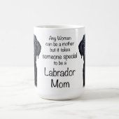 Mug Mignonne Labrador Chien Maman Black Lab Chiot (Centre)
