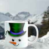 Mug Mignonne Laisser neiger Noël Snowman