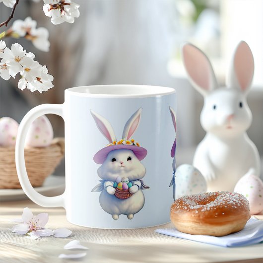 Mug Mignonne lapin de Pâques 01