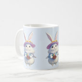 Mug Mignonne lapin de Pâques 01 (Devant gauche)
