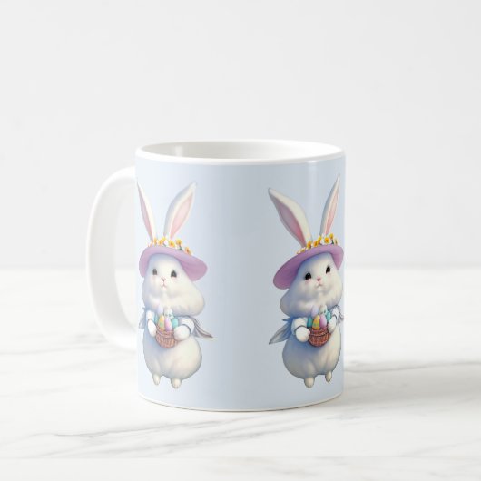 Mug Mignonne lapin de Pâques 01 (Devant gauche)