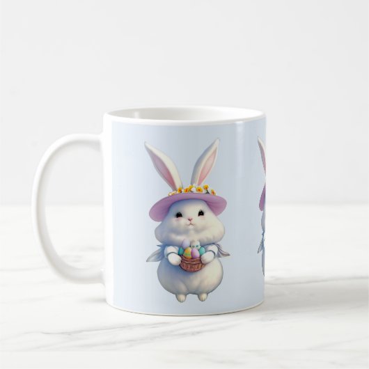 Mug Mignonne lapin de Pâques 01 (Gauche)
