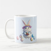 Mug Mignonne lapin de Pâques 01 (Gauche)